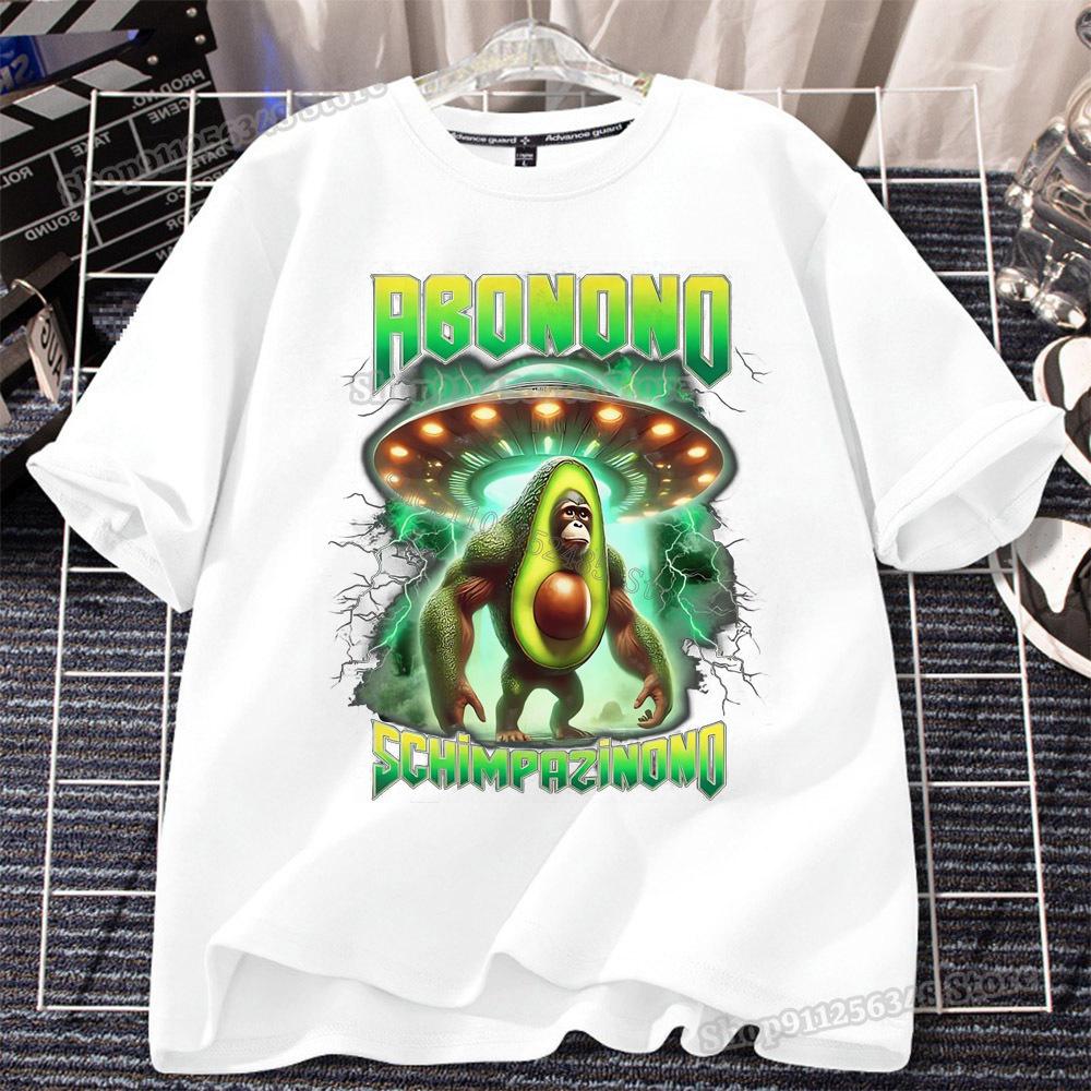 Italian Brainrot T-shirt for Children Clothing White Tops Kids Summer Short Sleeve Tees Cotton Boys Girls Outfits Tungtung Sahur