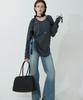 LOVENTINA Ultra Warm Long T-Shirt_Charcoal