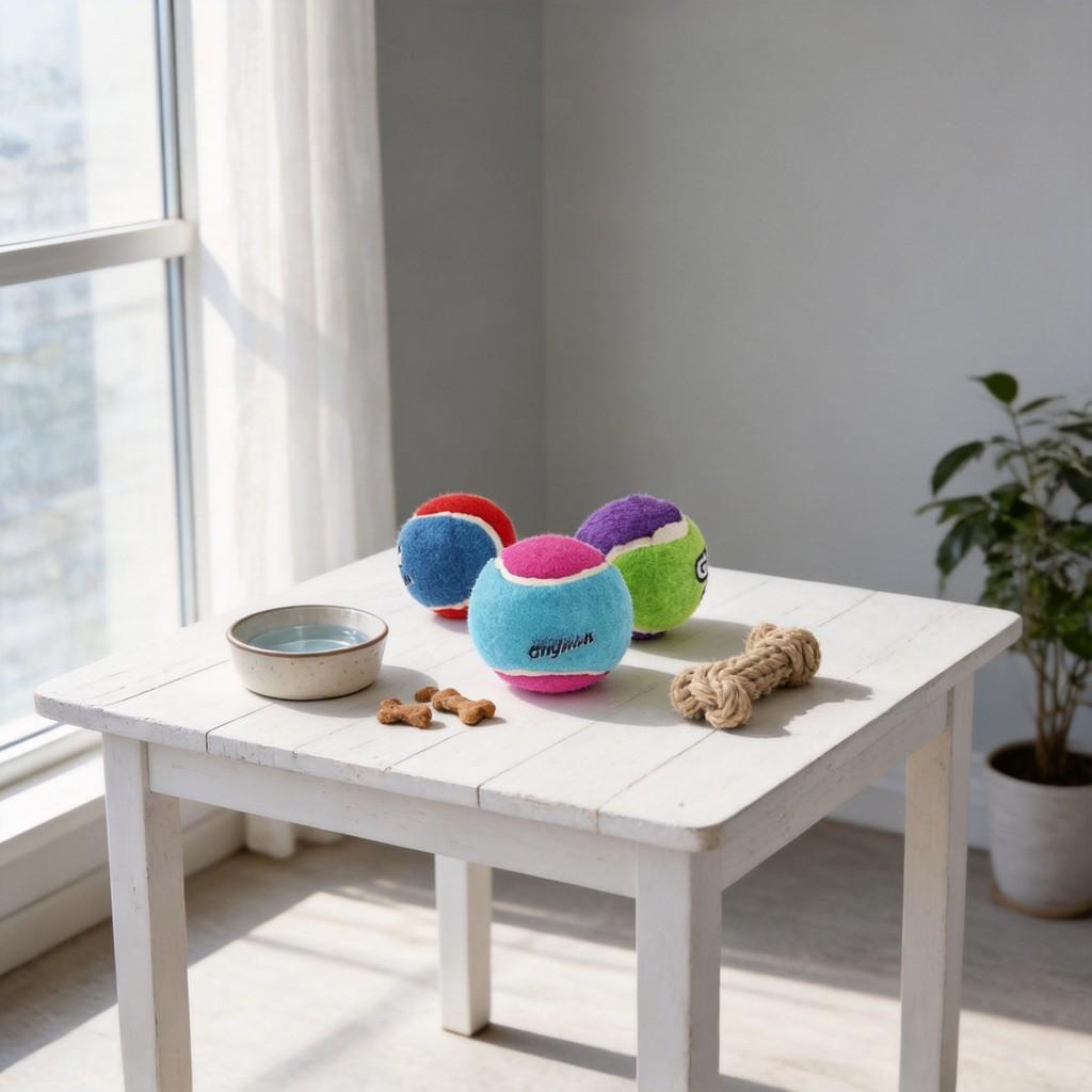 Gi Gwi Squeaky Rubber Pet Toy Pack For Dogs With Chewing And Interactive Play