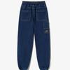 [fila Kids] Brushed Denim Pants  Fk2ptg4201x Dem  q0zFk2ptg4201xDem