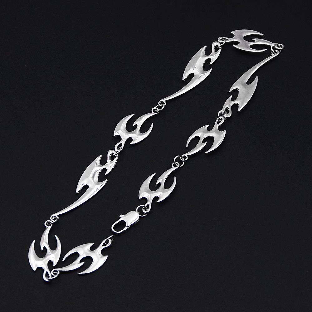 New Hip Hop Flame Shape Necklaces Punk Rock Cool Irregular Necklace Earings for Women Unisex Fashion 2026 Party Dancing Jewelry