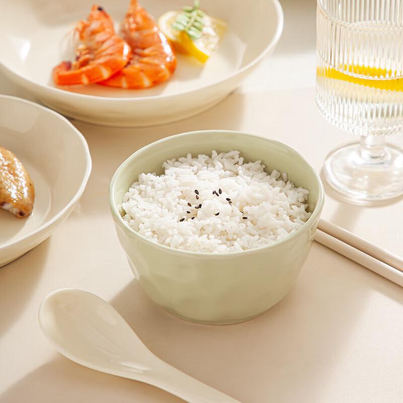 Weidu Macaron Hand-Pinched 16-Piece Ceramic Tableware Set