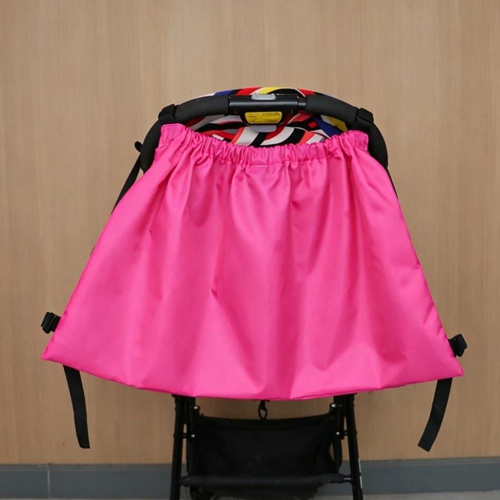 Large Capacity Stroller Hanging Bag Oxford Fabric Baby Stroller Bag Travel