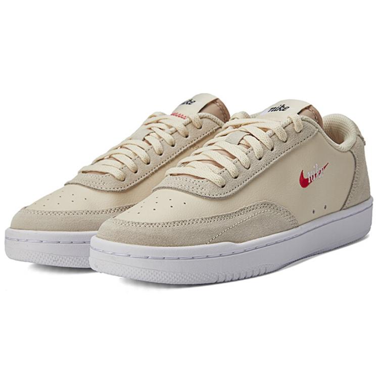 Nike Court Vintage Prm 'Beige Red' Women's CW1067-200