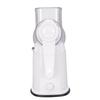  Rotating Cheese Grater with Handle Vegetable   Round Cutter Kitchen Food Chopper White 10 Blades 