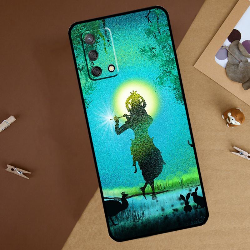

Lord Krishna Radha For Oppo A18 A38 A58 A78 A98 A40 A60 A80 A74 A94 A54 A16 A76 A96 A15 A57S A17 A77 Phone Case OPPO A57s