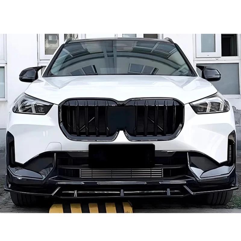 

For BMW X1 iX1 U11 M Sport & Standard 2020 2026 2026 2026 Performance Style Car Front Lip Bumper Spoiler Body Kit Glossy Black
