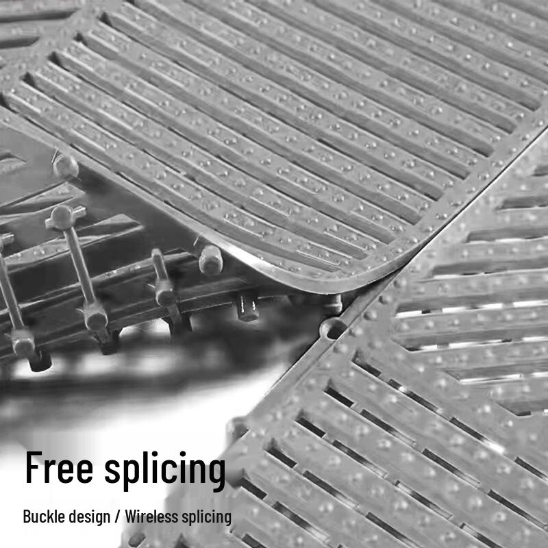 Beirong Interlocking Anti-Slip Shower Mat Tiles