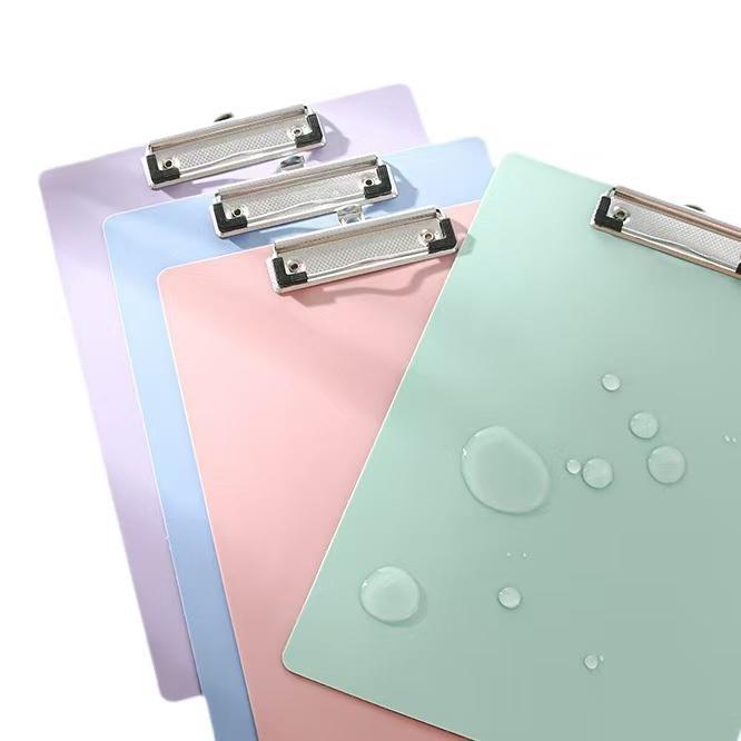A5 Clipboard Folder Writing Pad Holder Memo Clip Board File Clip Writing Clamps Kids Cute Stationery Office School Supplies New
