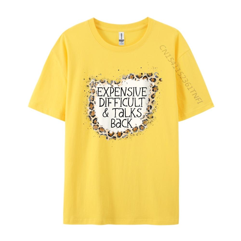 Expensive Difficult And Talks Back Harajuku T Shirt Man Cool Streetwear Natural Man Clothes Plus Size