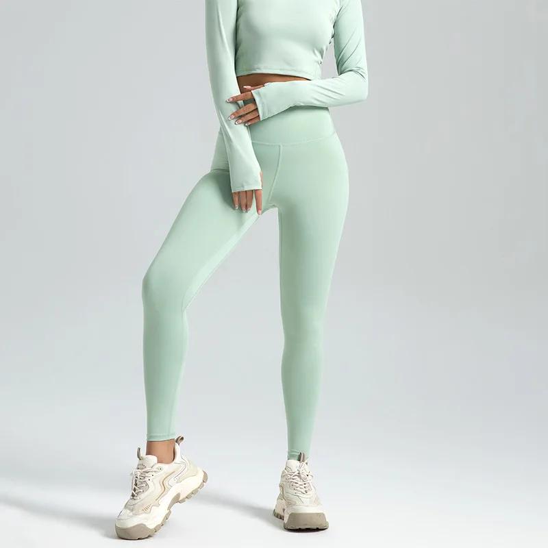 S-3XL Leggings a Vita Alta Sensazione di Nudo Donna Fitness Corsa Yoga Eggings Pantaloni EnergyGym Leggings Stretti Leggings Casual da Allenamento