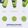 Handheld Multi-Purpose Spreader - Adjustable Dial, 7 Opening Modes, for Seeds, Fertilizer, Salt | Includes Scoop
