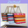Street Style Canvas Tote Bag With Double Shoulder Straps For Daily Use