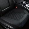 Universal Front Car Seat Covers - PU Leather Auto Seat Protectors with Cushion, Non-Slip Fit for Most Vehicles (Black/Beige/Red)