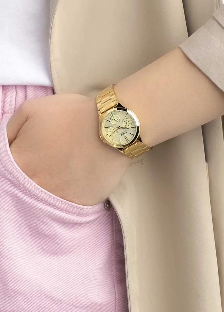 DAMENUHR CASIO LTP-V300G-9A (zd566c) + BOX