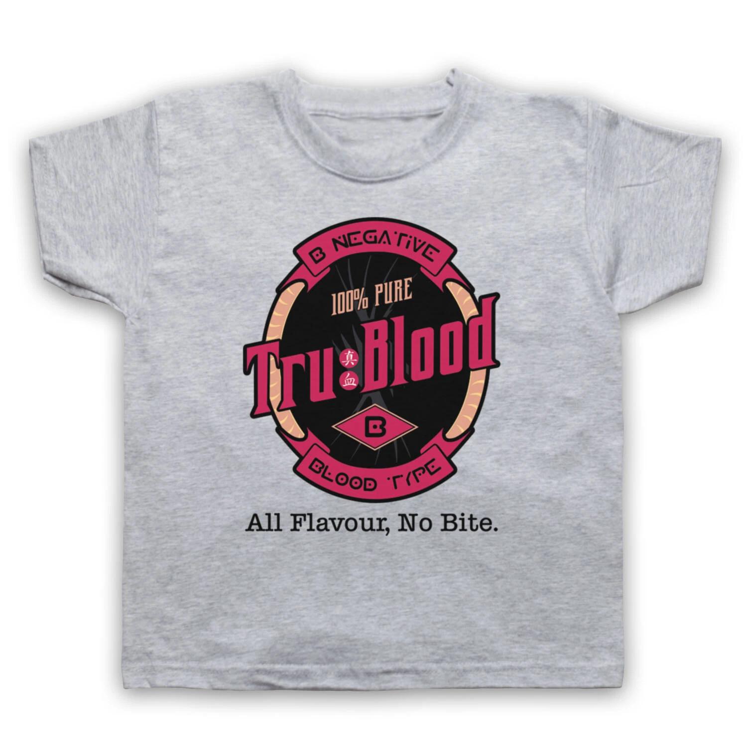 TRUE TRU BLOOD VAMPIRE UNOFFICIAL B- TYPE TV HORROR KIDS CHILDS T-shirt 150