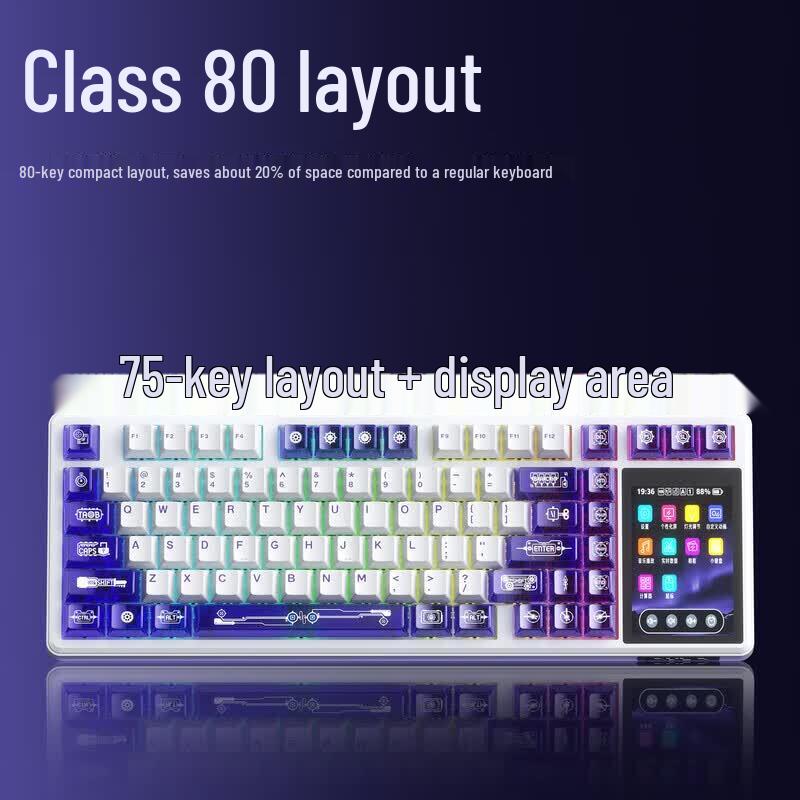 AULA L99 Smart Screen Mechanical Keyboard