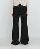 Yunse Wide Flare Pants (Black)