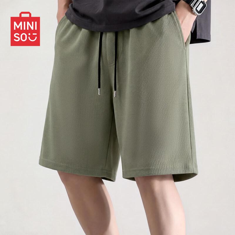 MINISO Men's Cotton Casual Sport Shorts