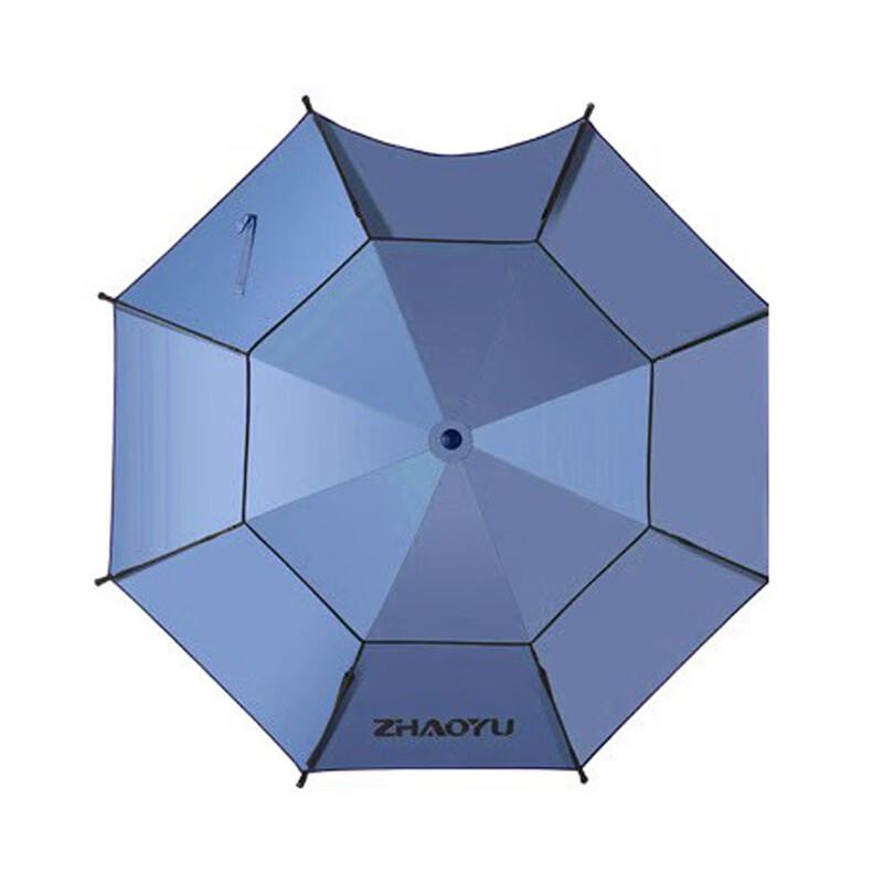 Jingxun Upgraded Double-Layer Outdoor Fishing Umbrella 2.0m Diameter