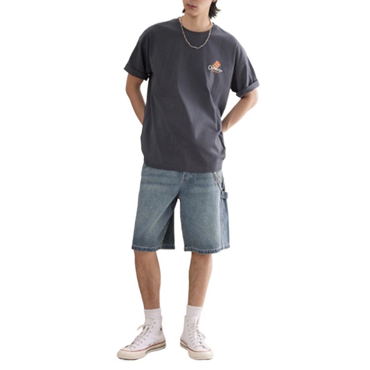 Men's Converse T-Shirts Men's Dark Matter Crew Neck Moderate