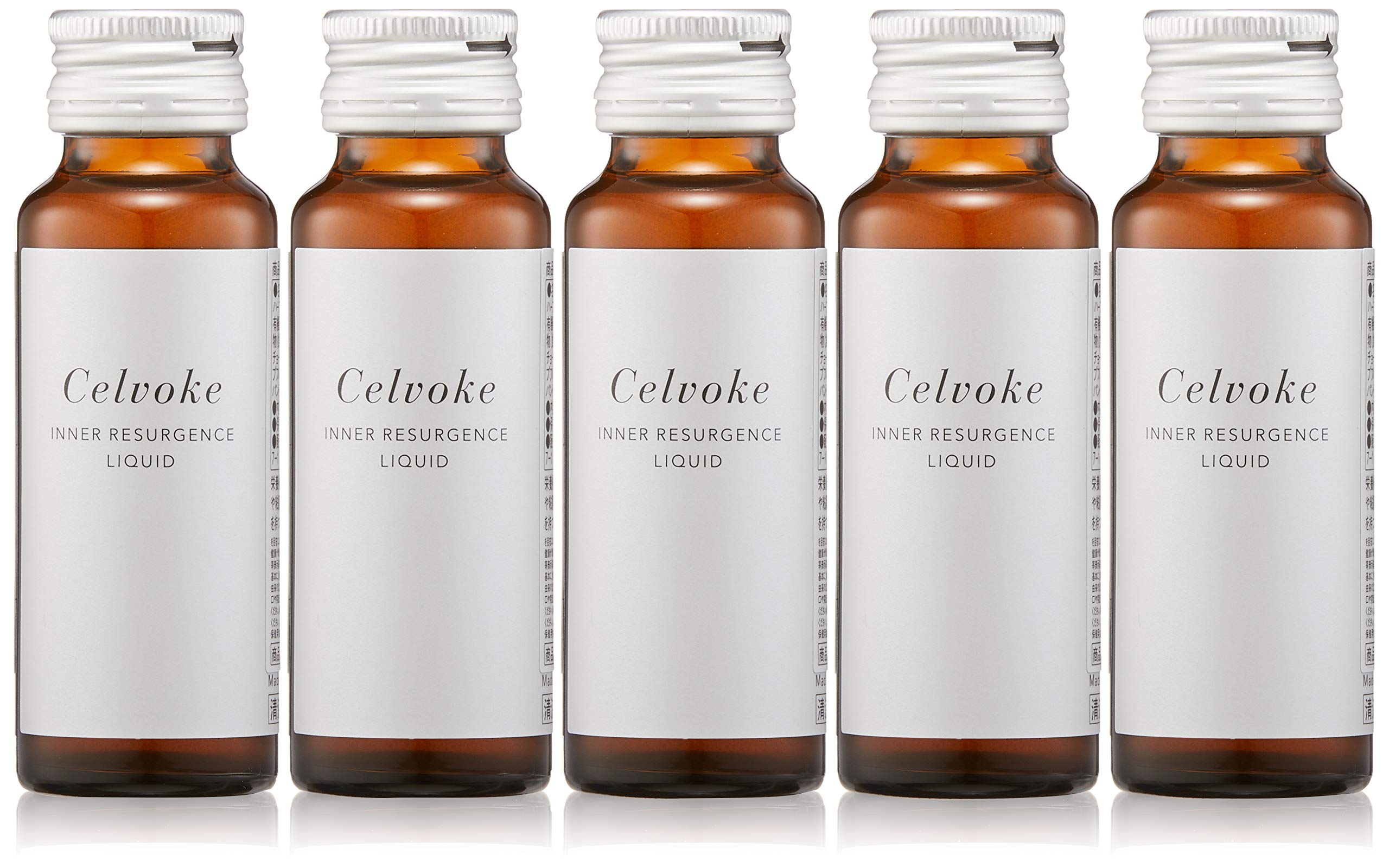 

Celvoke Inner Resurgence Liquid 5 флаконов 30 мл Напиток для внутреннего ухода Напиток для красоты ферментированная жидкость Натуральные материалы Травы Саланганы