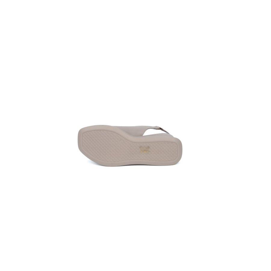 Women's Genuine Leather Wedge Heels Comfortable Stylish Sandals
