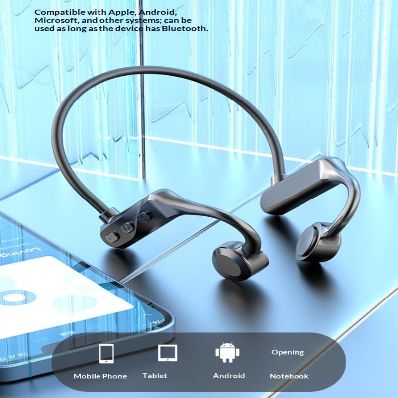 Universal Bone Conduction Headset Wireless Bluetooth Headphones Neckband Gaming Earphones