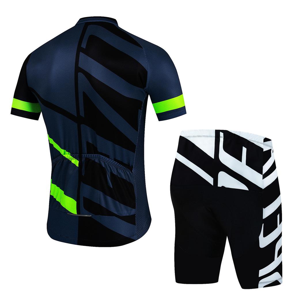 NEW Team Cycling Jersey Set 2024 Man Summer MTB Race Cycling Clothing Short Sleeve Ropa Ciclismo Outdoor Riding Bike Uniform