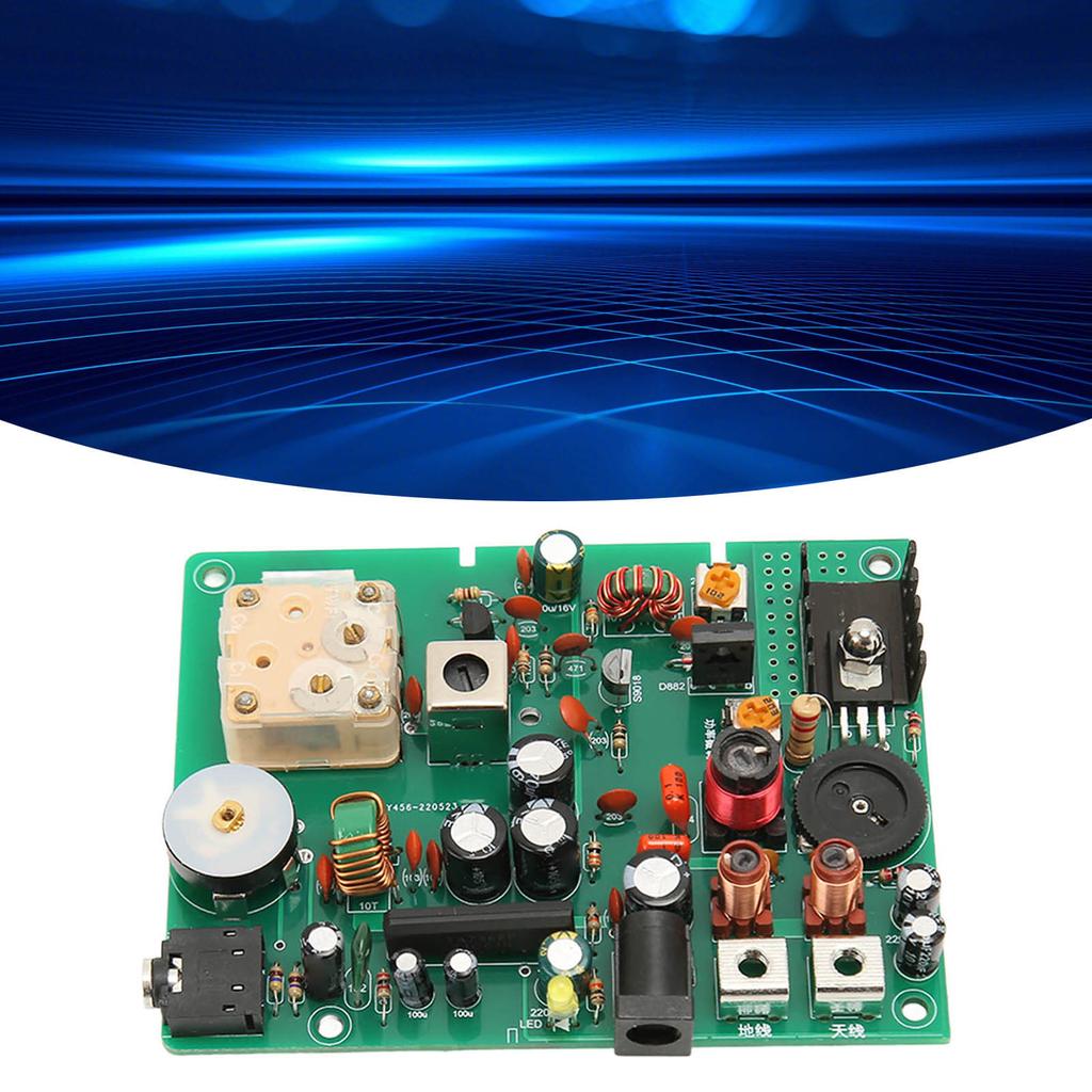 Radio Medium Wave Transmitter AM Transmitter Adjustable 530‑1600KHZ DIY Transmitter Kit for School E