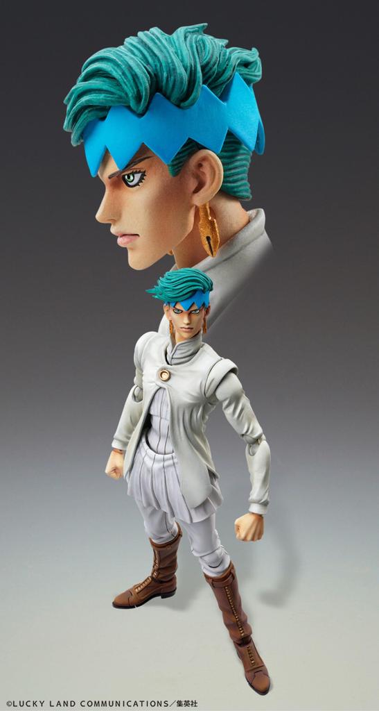 Super Movable Figure Bizarre Adventure Part Kishibe Approximately 150mm Painted Movable Figure "JoJo's 4" "Rohan Ver.2" PVC&ABS&Nylon