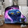 Customizable KPop Demon Hunters19 Throw Blanket – Personalized Name, All-Season Cozy Snug Blanket, Machine Washable, Personalized Blanket