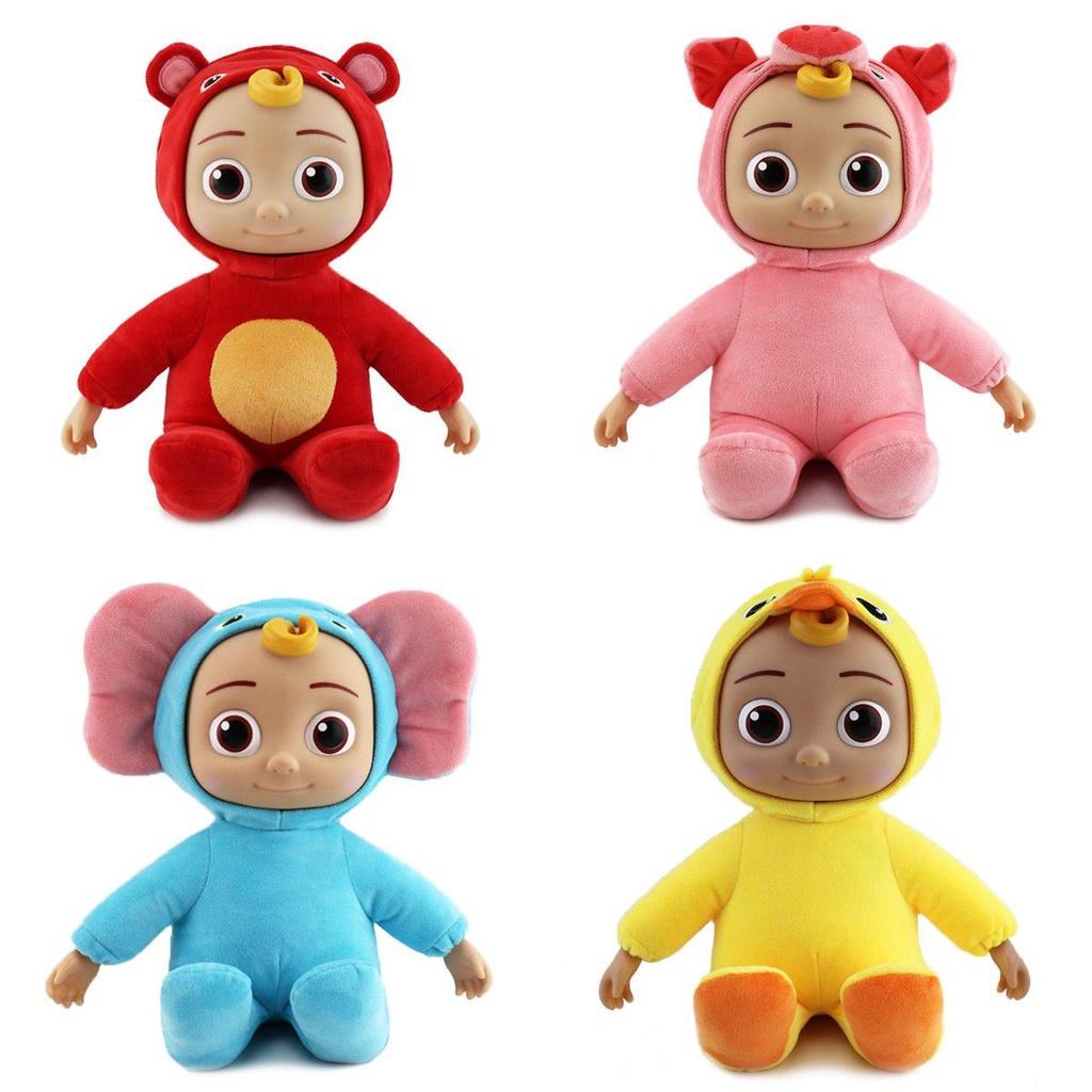 Cocomelon Singing Jojo Cross Dressing Musical Plush Toy