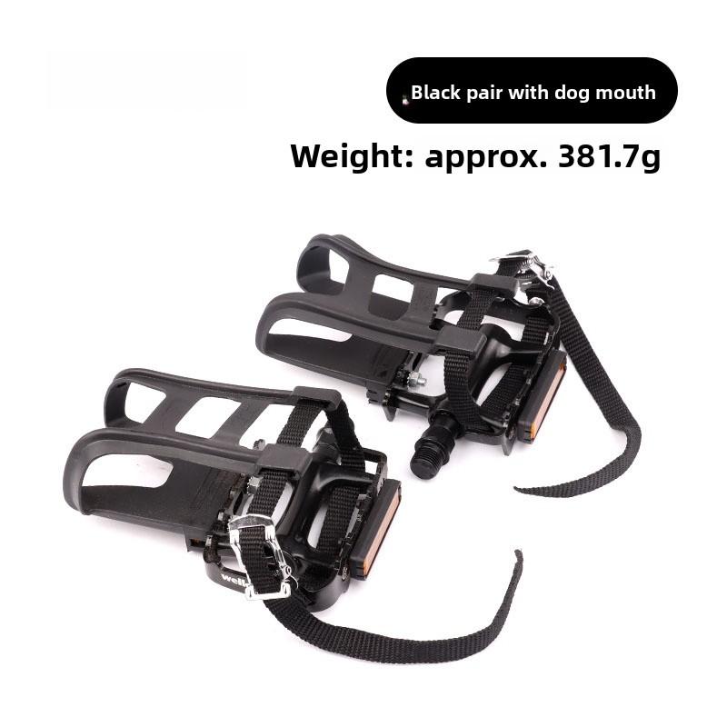 Wellgo Mountain Bike Pedals Bearing Foot Pedals with Dog Mouth M248 Universal Pedal Bicycle Riding Equipment Accessories