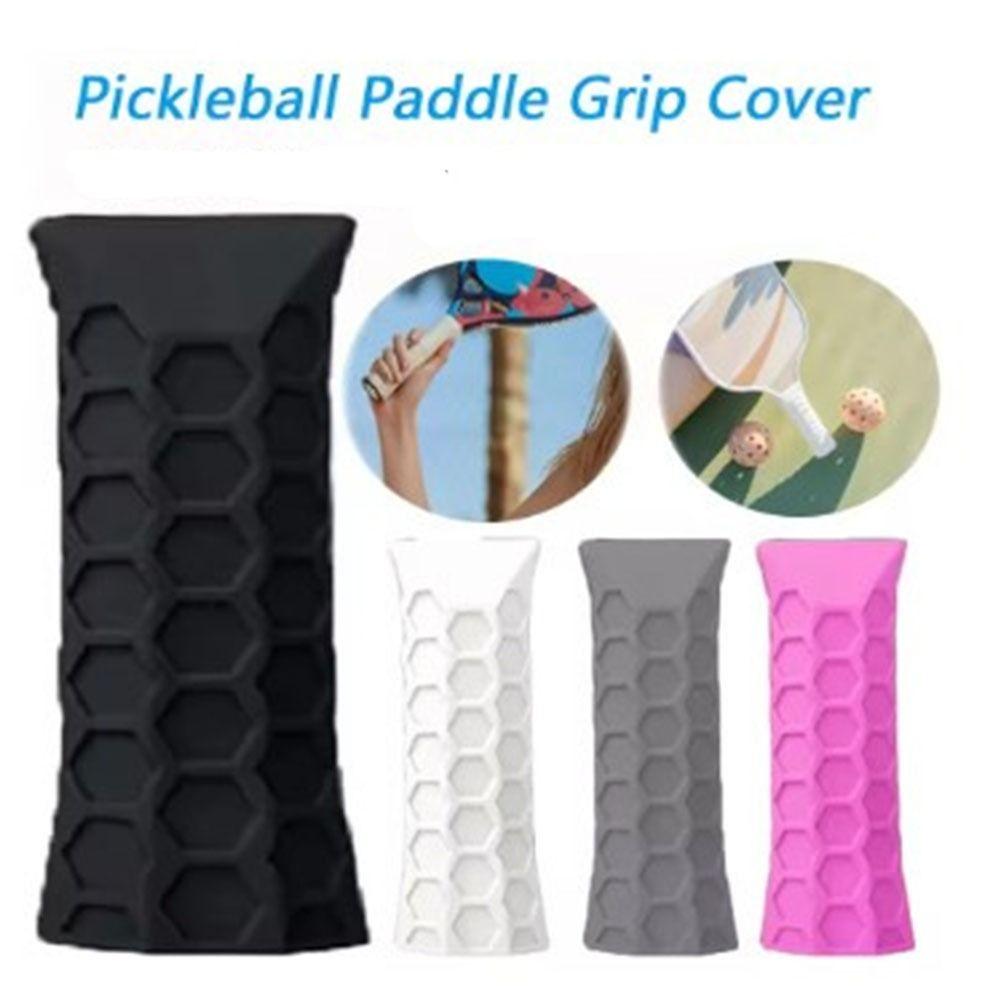 

Handle Protector Sleeve Pickleball Racket Undergrip Non-Slip Racket Grip Protective Cover Tennis чорний
