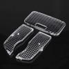 3Pcs Car Interior Map Dome Light Reading Light Cover for Prius 2010-2015, transparent, 370966