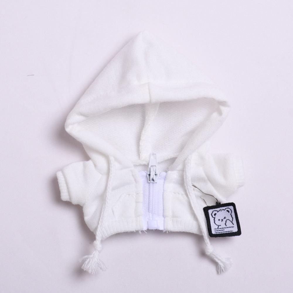 Dark Blue Jeans Sitting Labubu Doll Clothes Cute Bear Mini Cotton Doll's Clothes  Baby Pendant