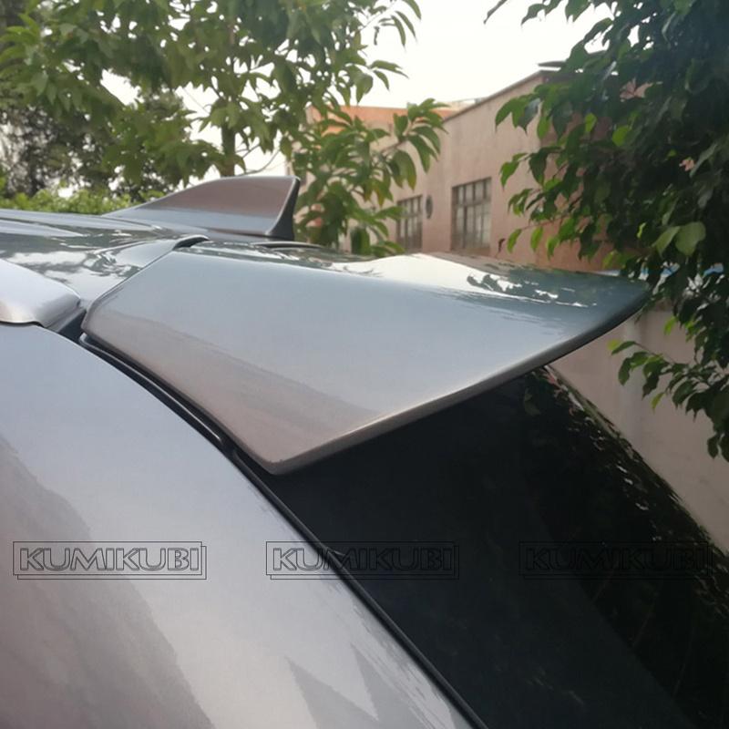 For Mitsubishi Outlander 2013 To 2018 Roof Spoiler High Quality ABS Spoiler Primer or Any Color Rear Spoiler for Outlander