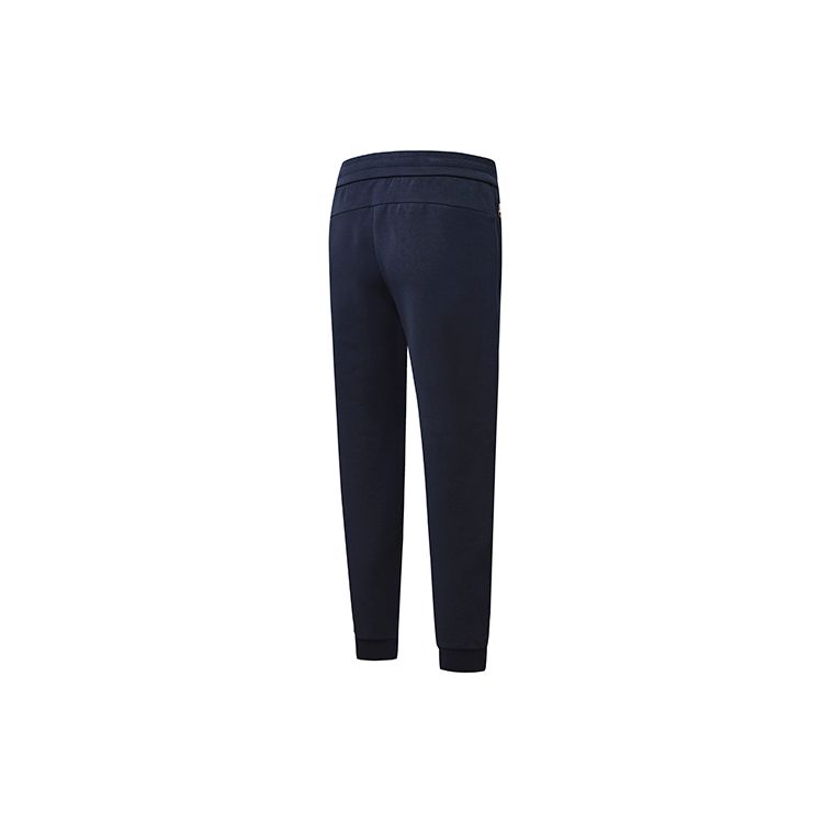 FILA Athletics Solid Color Simple Cuffed Fitness Pants Women pants Dark-Blue A11W311603F-NV