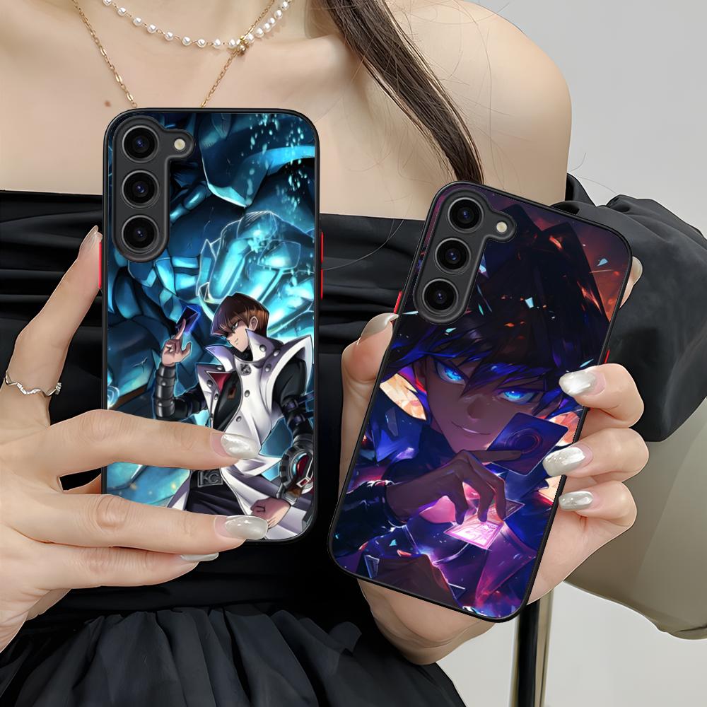 Yugioh Seto Kaiba Phone Case for Samsung Galaxy S26 S25 S24 S23 S22 S21 Plus FE Ultra Skin Feel Shockproof Cover
