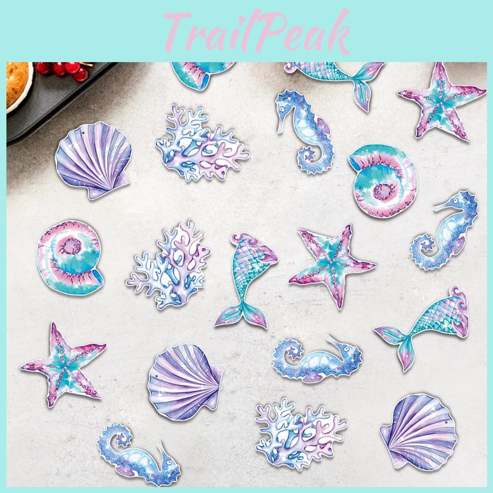 Starfish Mermaid Coral Birthday Party Table Scatter Confetti For Decor Event