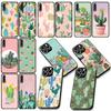 Cactus Wallpaper Phone Cover for Xiaomi Redmi Note 12 11 10 A3 Pro 10A 10C 12C Note12 5G Protective Case