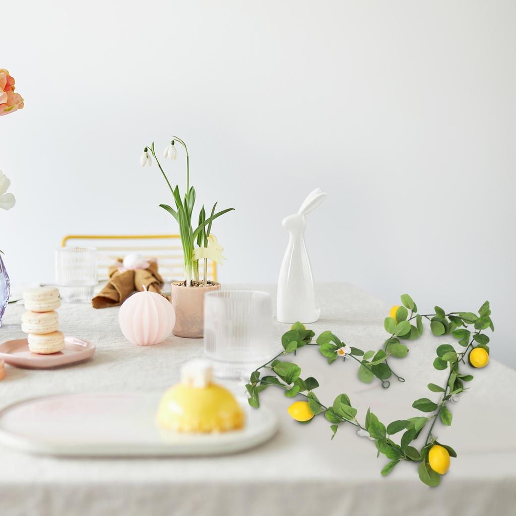 Natural Ambiance Creation Artificial Lemon Vine Faux Vine Decoration