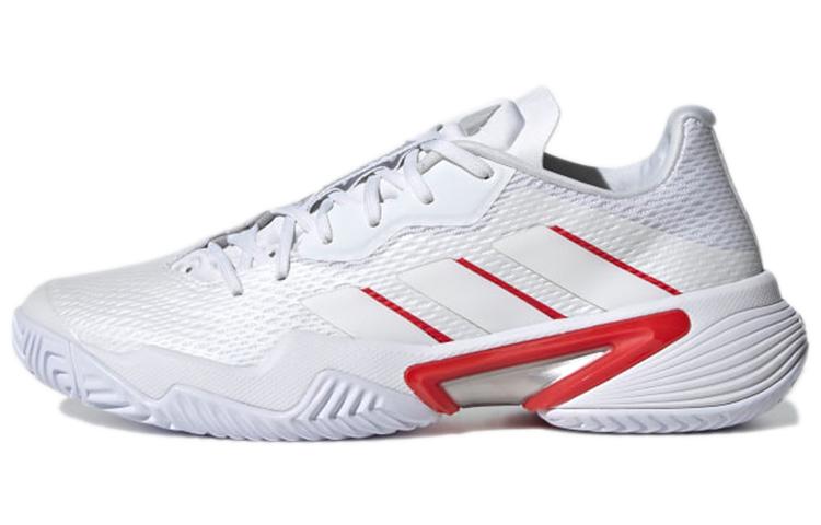 Adidas Wmns Barricade  White Silver Metallic Red  Women s GW5034 36