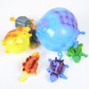 3PCS Kids Funny Dinosaur Animal Inflatable Vent Balls - Squeeze Soft Fidget Balloon Toy Party Sports Cute Funny Games Gift