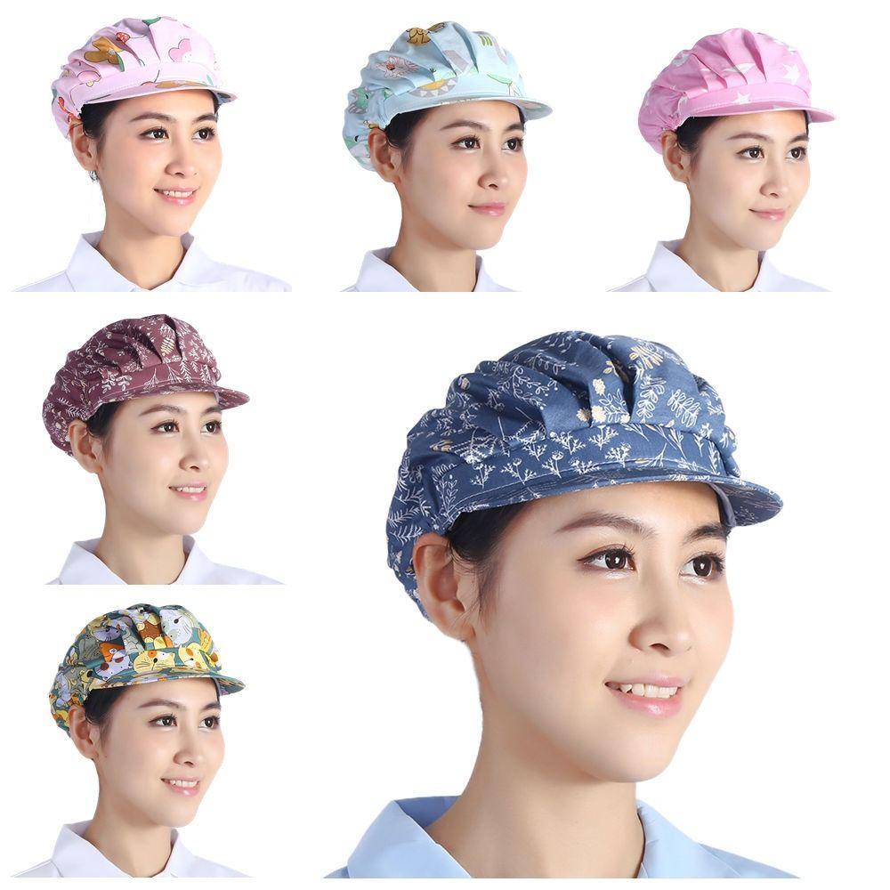 

Dustproof Chef Hat Adjustable Hair Nets Hat New Cooking Chef Cap Kitchen 07