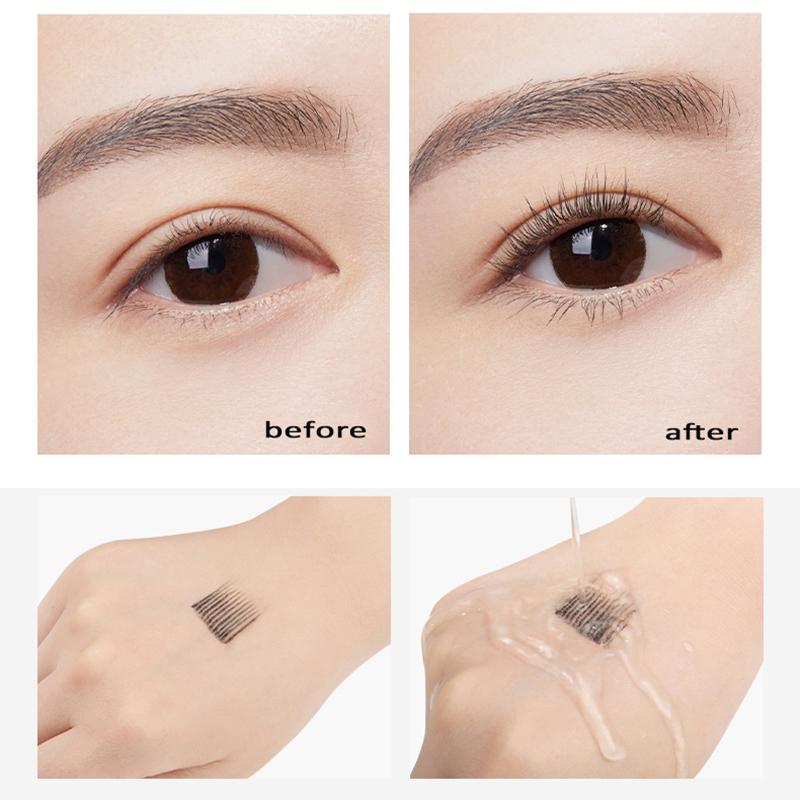Eyelash Raincoat Waterproof Styling Mascara Primer Cream Slender Long Curly Raincoat Does Not Smudge Fast Stereotype