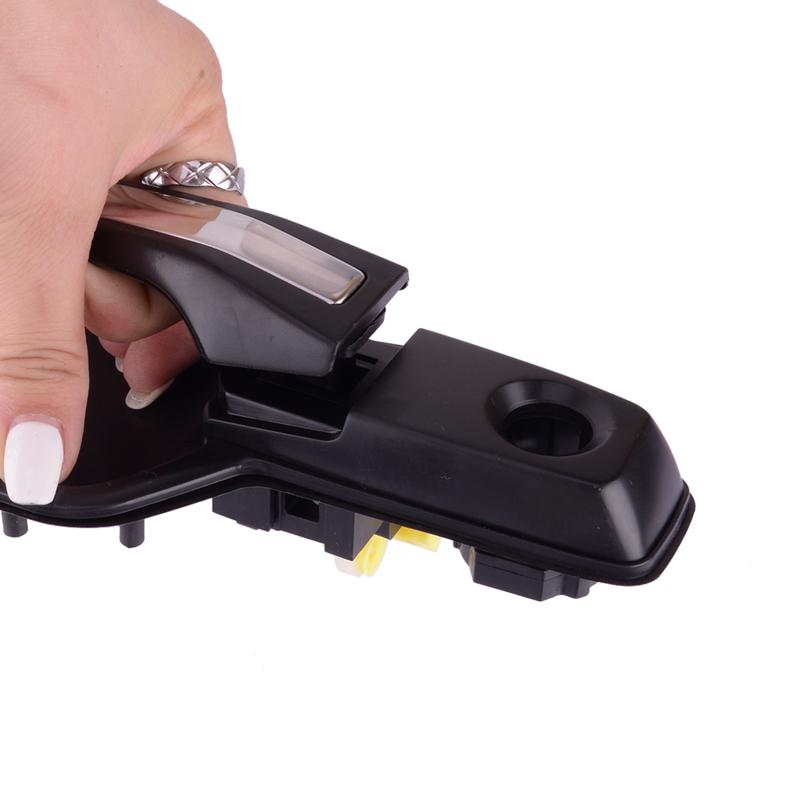 Car Front Left Exterior Outside Door Handle Fit For Mitsubishi Pajero Montero 2000 2001 2002 2003 2004 2005 2006 Plastic