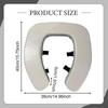 Thicker Toilet Seat Cover Pad Raised Lid Cushion Comfortable Universal Padded for Dorm