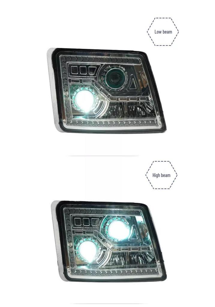 Chiyou LED Bi-Xenon Headlight Assembly for Ouman GTL H4-B Dump Truck